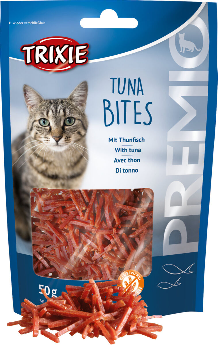 TRIXIE PREMIO Thon en morceaux, Friandises pour Chats, Snack pour chat