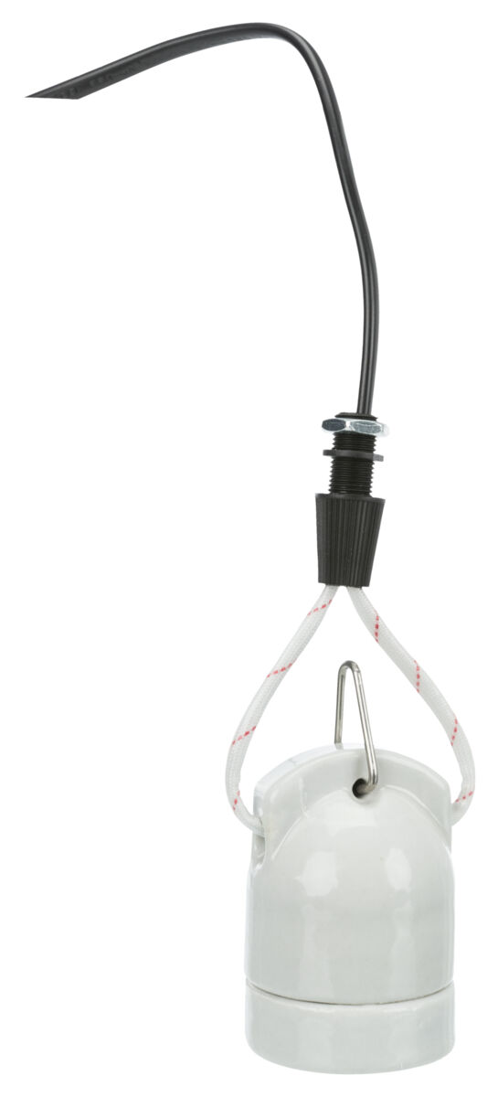 TRIXIE Douille Céramique E27 Max 200W - Pour Terrarium Et Lampes Puissantes