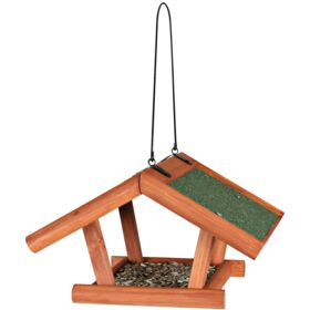 Trixie mangeoire pour oiseaux suspendue écorce bois nature 25x25x25 cm