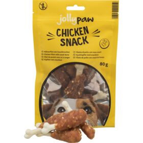 Chicken Snack, Hühnerfilet mit Snackknochen