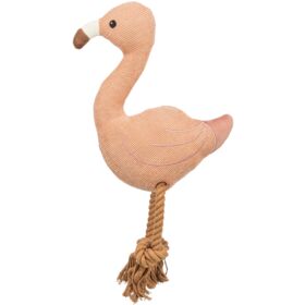 Flamingo aan touw