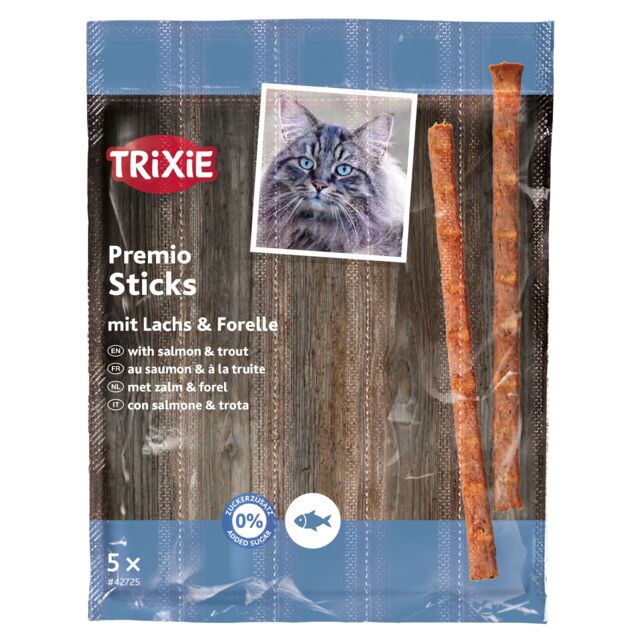 Premio Sticks with salmon and trout