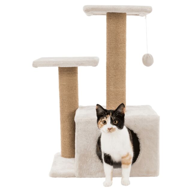 Trixie Sisal-Ball Mit Rassel – Für Katzen, ø 6 Cm, Unterstützt Krallenpflege