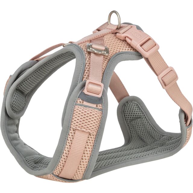 Arnés Premium TRIXIE Para Perros Talla M-L | Ajustable De 52 A 75 Cm, Ancho 20 Mm, Color Salvia | Correas Planas Para Comodidad Y Seguridad