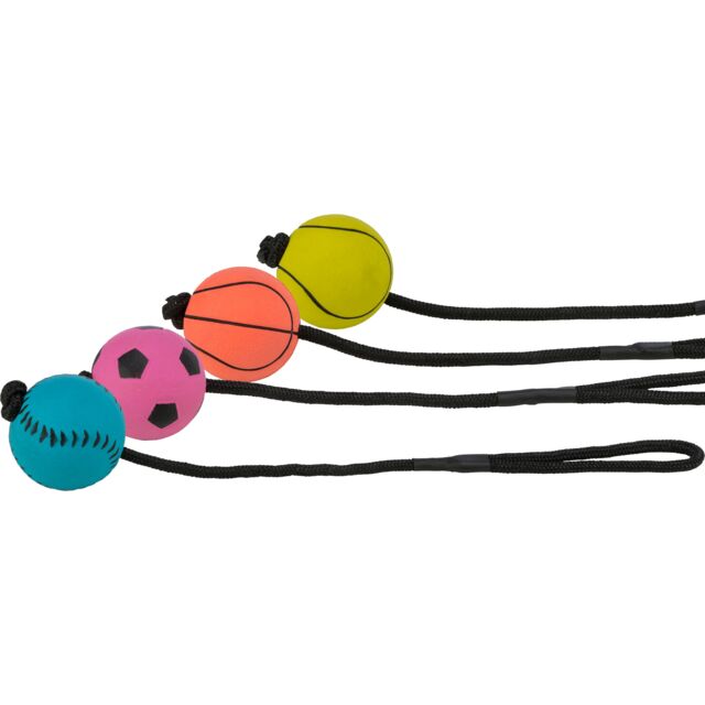 Sport Ball on Rope, foam rubber
