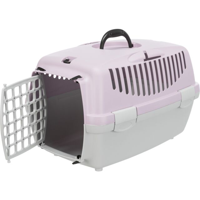 Trixie - Cage Transport Chien/chat - Capri 1 - 32 X 48 Cm - Gris Clair Et  Foncé : : Animalerie