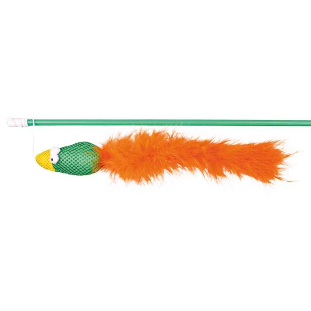 TRIXIE Cat Toy Playing Rod with Fish