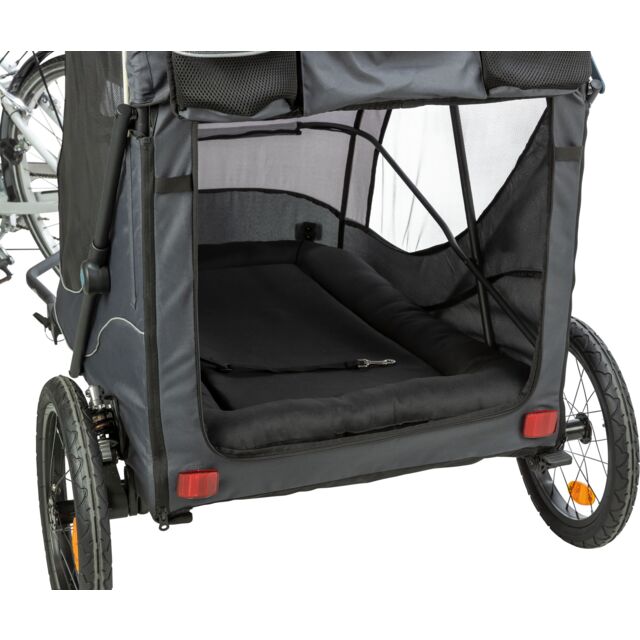 TRIXIE Fahrradanhnger fr Hunde, zum Jogger umbaubar