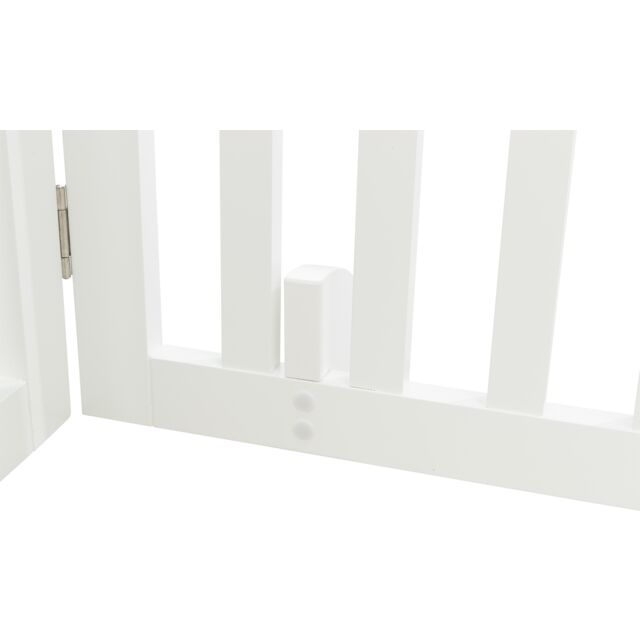 TRIXIE Barriere de securite - 4 pieces - 60-160x75 cm - Blanc