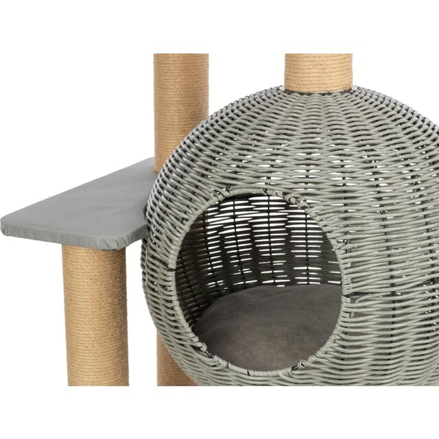 TRIXIE Outdoor Kratzbaum Amalia mit zwei Stmmen