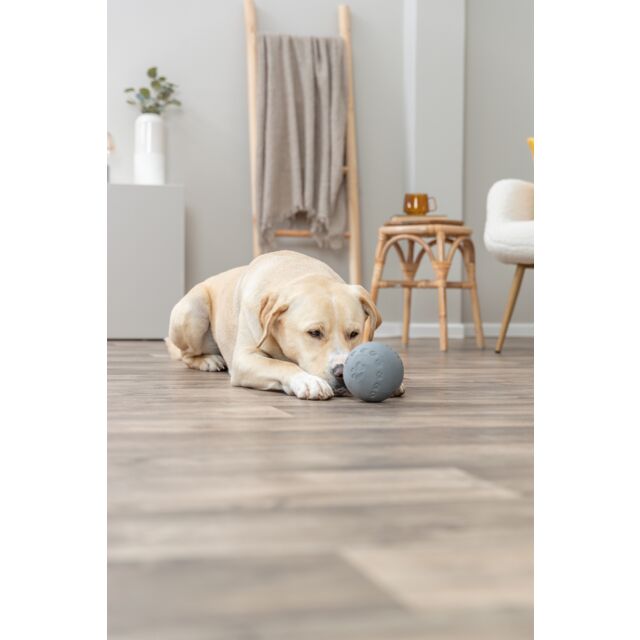 Palla Dispenser Croccantini Tricky Treat Per Cani - Gioco Interattivo Anti-Noia Taglia L Blu - 5