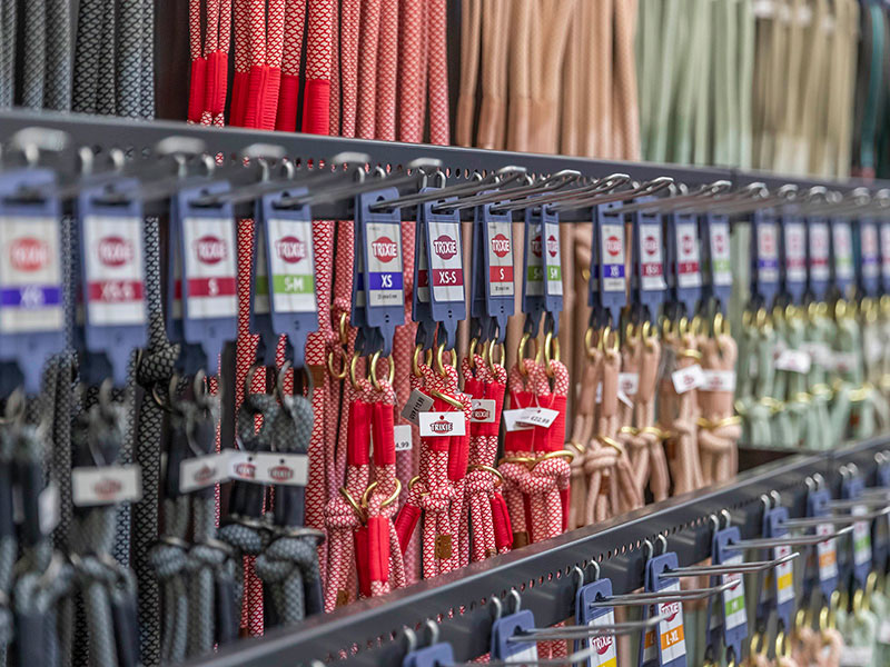 Viele neue Leinen und Halsbänder: Modernde & schicke Farben & Materialien 