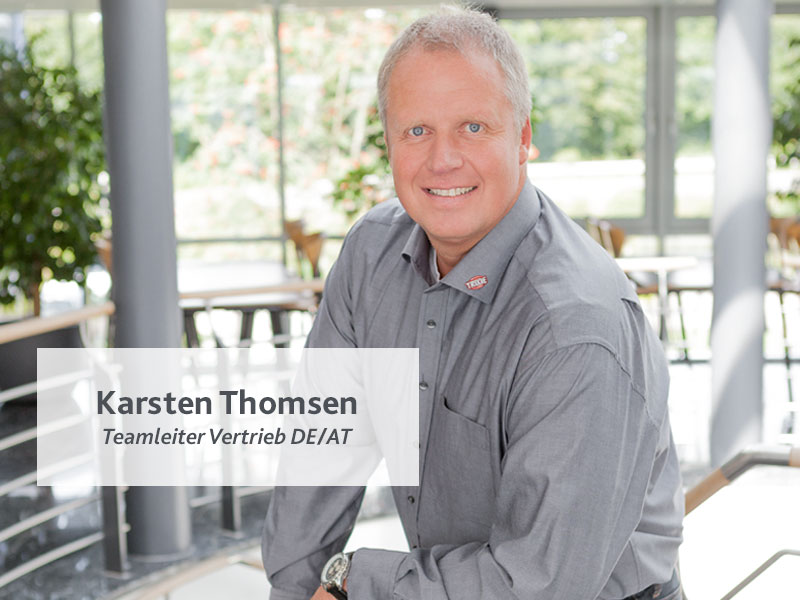 Porträt von Karsten Thomsen, Teamleiter Vertrieb DE/AT.